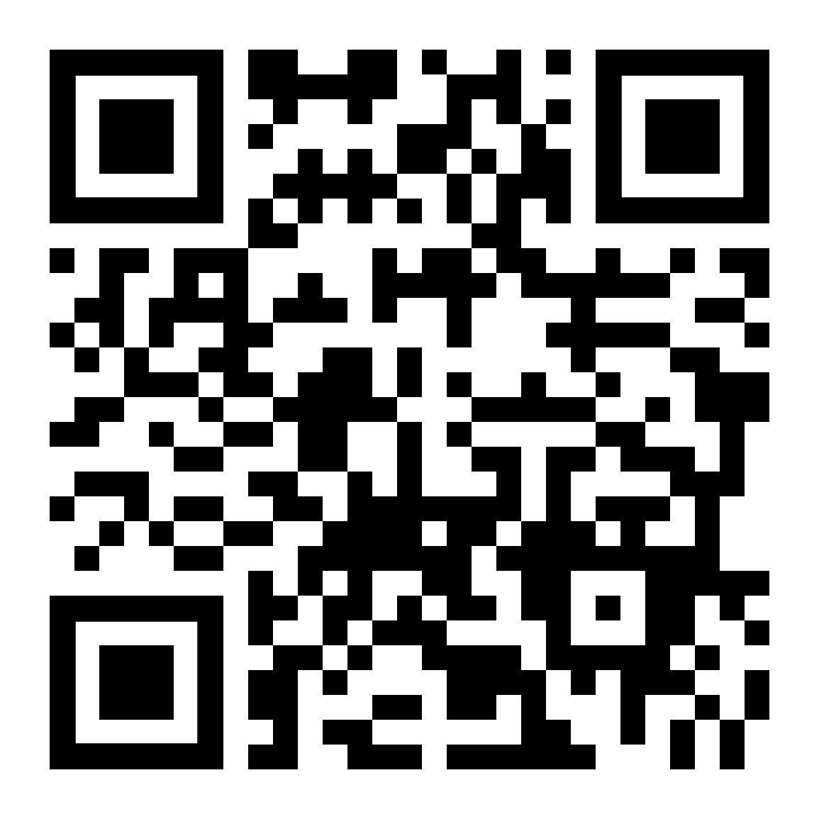 QR Code pour contacter via WhatsApp